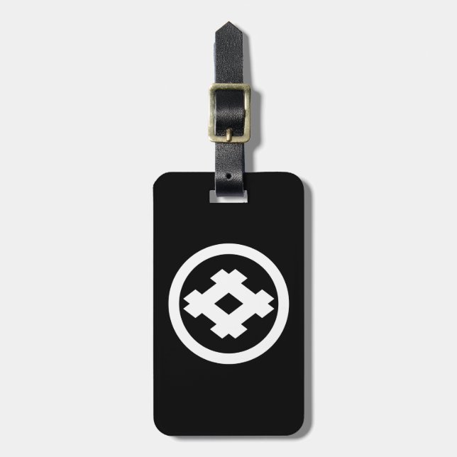 Maru ni Igeta Luggage Tag (Front Vertical)