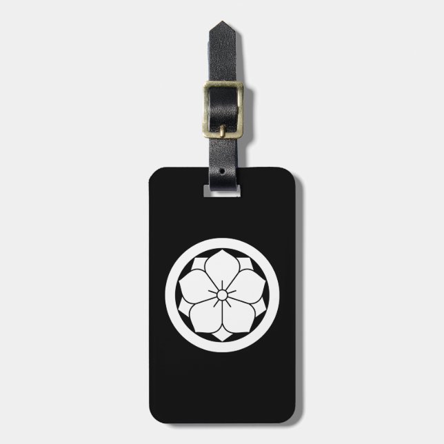 Maru ni Yaekikyo Luggage Tag (Front Vertical)