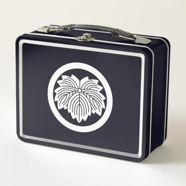 Maru Oni Tsuta Metal Lunch Box (Front)