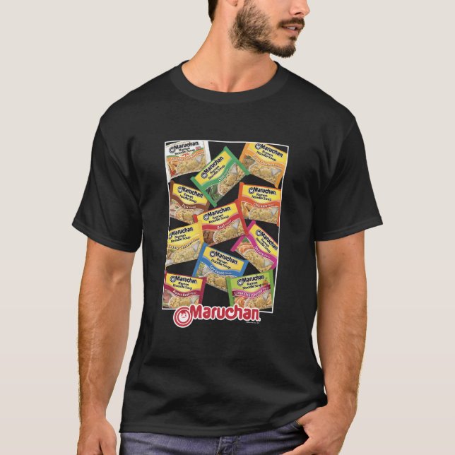 Maruchan Ra Noodle Flavor Profiles T-Shirt (Front)