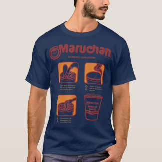 Maruchan Recommended Cooking Directions Poster  T-Shirt