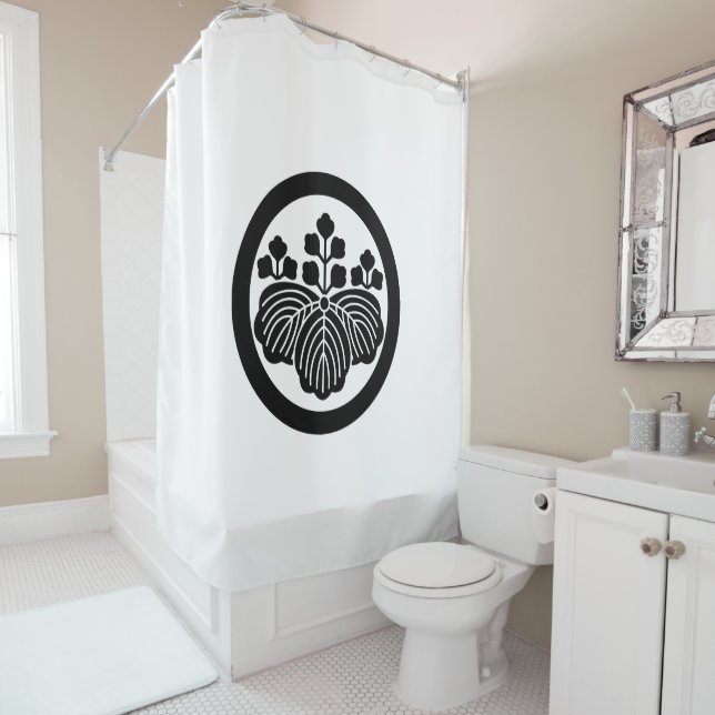 Maruni Gosan Kiri Shower Curtain (In Situ)