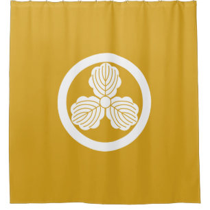 Maruni Mitsukashiwa Shower Curtain