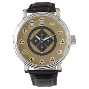 Maruni Sumitate Yotsume, Japanese Family Crest Watch