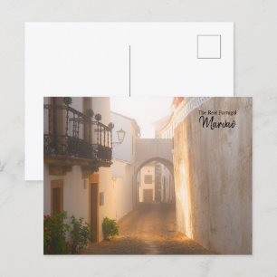Marvao morn, Portugal Postcard