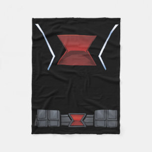 Marvel Avengers Clic Halloween Black Widow Costume Fleece Blanket