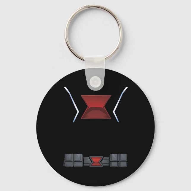 Marvel Avengers Clic Halloween Black Widow Costume Key Ring (Front)