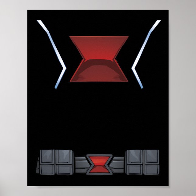 Marvel Avengers Clic Halloween Black Widow Costume Poster (Front)