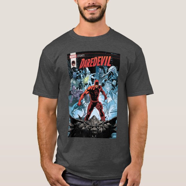 Marvel Daredevil Legacy Comic Cover vintage T-Shirt (Front)