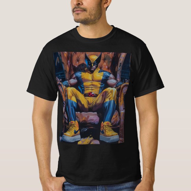 marvel design t-shirt (Front)