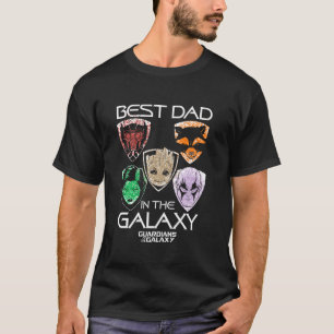Marvel Guardians Of The Galaxy Best Dad Father s D T-Shirt
