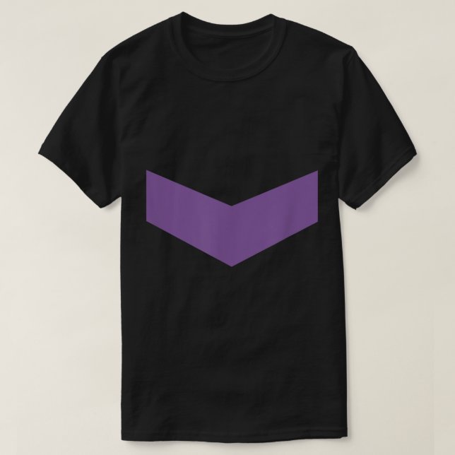 Marvel Hawkeye Kate Bishop Purple Arrow  T-Shirt (Design Front)