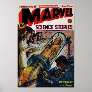 Marvel Science Stories  Poster
