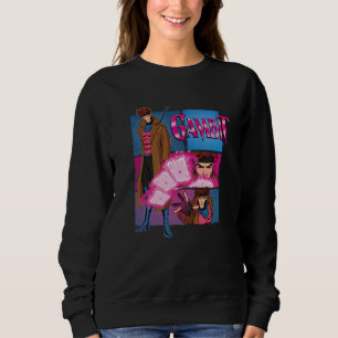 Marvel Studios X-Men u201997 Gambit Card Throw Act Sweatshirt