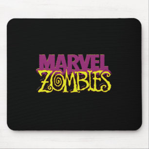Marvel Zombies Official Colour Logo Halloween  Mouse Pad