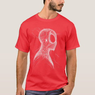 Marvelhe Amazing SpiderMan Web Silhouette Comic Co T-Shirt