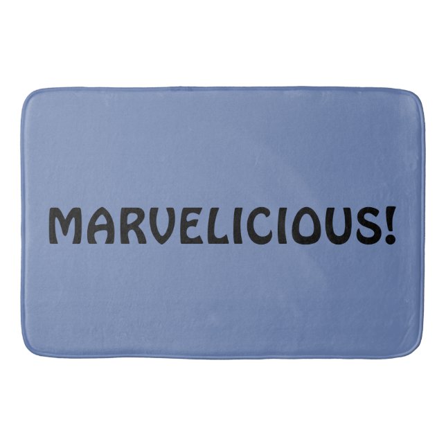 Marvelicious Bath Mat (Front)