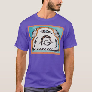 Marvellous Mimbres watercolor inspired by Mimbres  T-Shirt