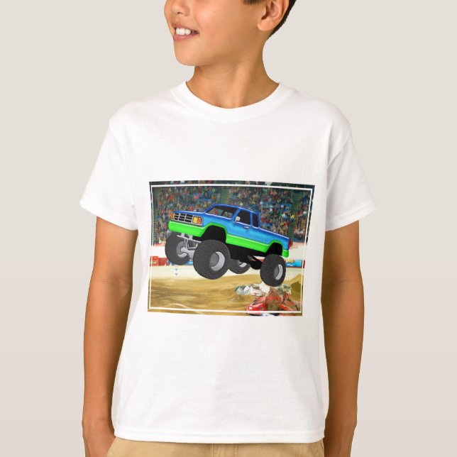 Marvellous Monster Truck in the Arena T-Shirt (Front)
