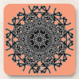 Marvellous Octa Glyph Dusk Coaster