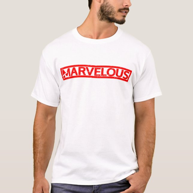 Marvellous Stamp T-Shirt (Front)