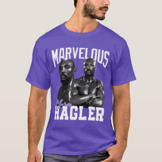 Marvelous Marvin Hagler Boing Legend Signature Vin T-Shirt