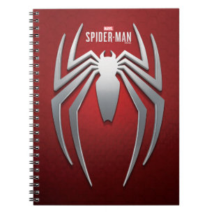Marvel's Spider-Man   Metal Spider Emblem Notebook