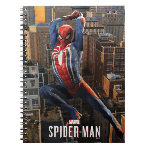 Marvel's Spider-Man   Web Swinging Pose Notebook