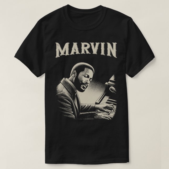 Marvin Gaye 1 T-Shirt (Design Front)