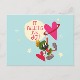 MARVIN MARTIAN™ - I'm Falling For You Holiday Postcard