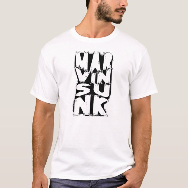 Marvin Sunk light shirt (Front)