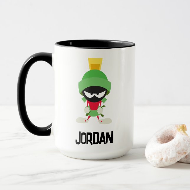 MARVIN THE MARTIAN™ | Add Your Name Mug (With Donut)