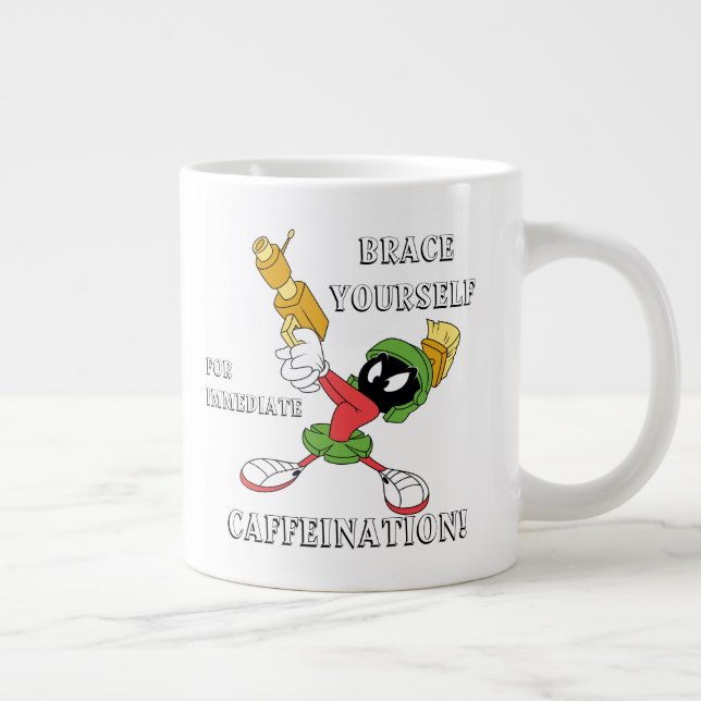 MARVIN THE MARTIAN™ Aiming Laser Large Coffee Mug (Right)