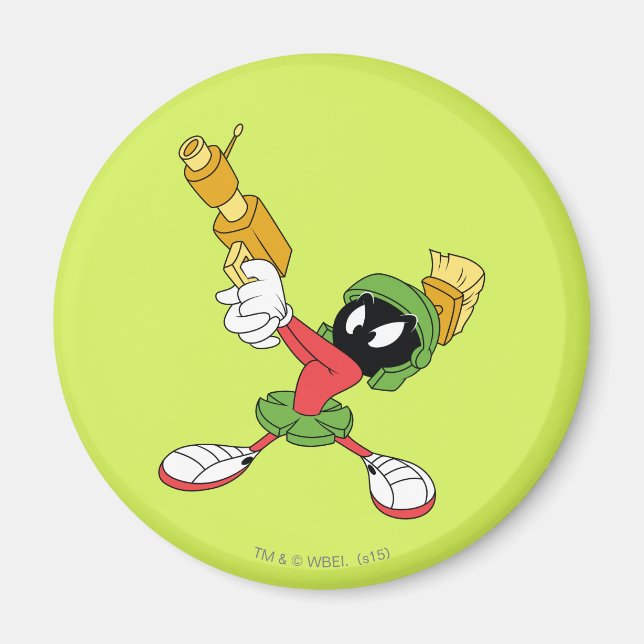MARVIN THE MARTIAN™ Aiming Laser Magnet (Front)