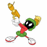 MARVIN THE MARTIAN™ Aiming Laser Standing Photo Sculpture<br><div class="desc">LOONEY TUNES™ | Check out this MARVIN THE MARTIAN™ Aiming Laser artwork! Click the customise button to begin personlizing your very own LOONEY TUNES™ merchandise!</div>