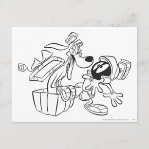 MARVIN THE MARTIAN™ and K-9 Gift Surprise Postcard