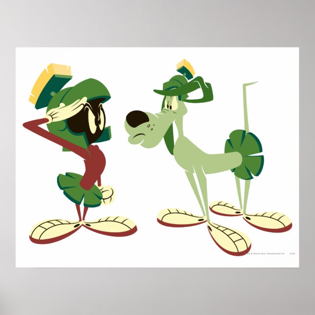 MARVIN THE MARTIAN™ and K-9 Poster (Front)