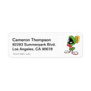 MARVIN THE MARTIAN™ Annoyed Return Address Label