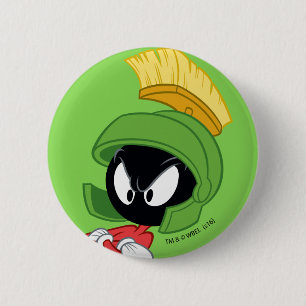 MARVIN THE MARTIAN™ Arms Crossed 6 Cm Round Badge