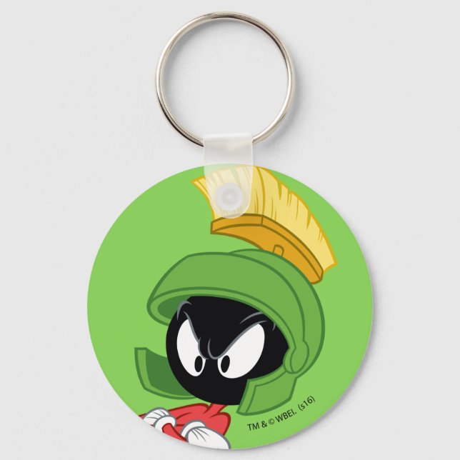 MARVIN THE MARTIAN™ | Arms Crossed Key Ring (Front)