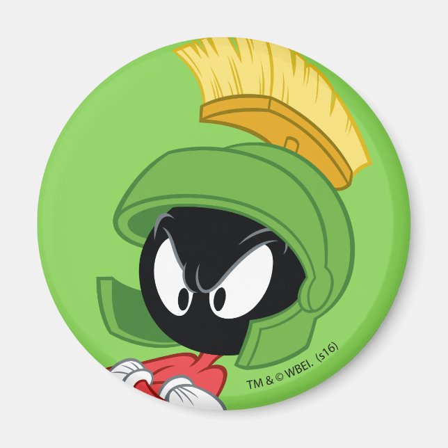 MARVIN THE MARTIAN™ | Arms Crossed Magnet (Front)