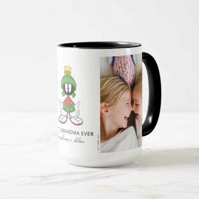 MARVIN THE MARTIAN™ | Best Grandma Photo Mug (Front Right)