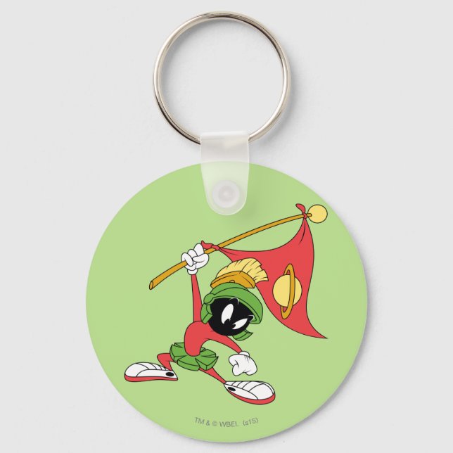 MARVIN THE MARTIAN™ Claiming Planet Key Ring (Front)