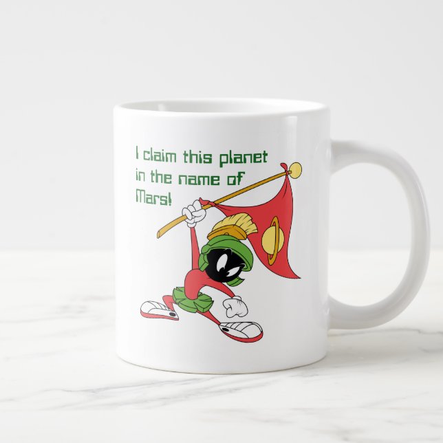 MARVIN THE MARTIAN™ Claiming Planet Large Coffee Mug (Right)