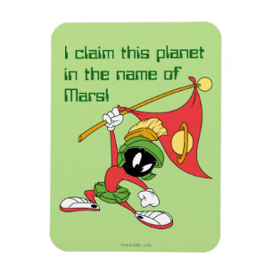 MARVIN THE MARTIAN™ Claiming Planet Magnet