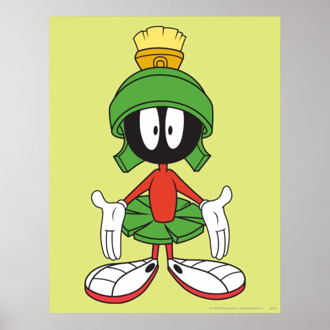 MARVIN THE MARTIAN™ Confused Poster (Front)