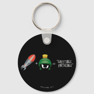MARVIN THE MARTIAN™ Emoji Equation Key Ring