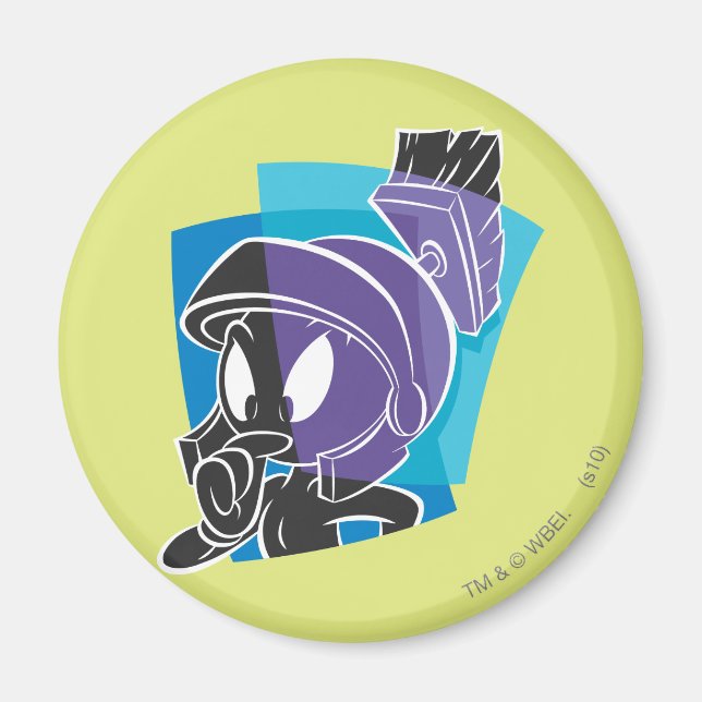 MARVIN THE MARTIAN™ Expressive 20 Magnet (Front)