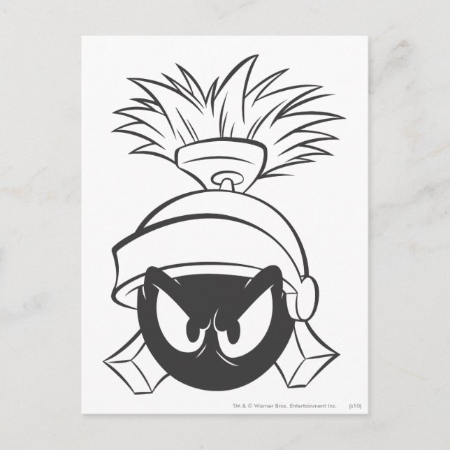 MARVIN THE MARTIAN™ Expressive 5 Postcard (Front)