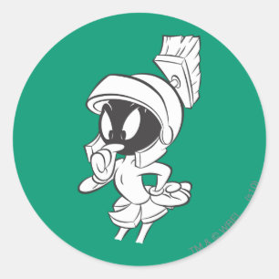 MARVIN THE MARTIAN™ Expressive Classic Round Sticker